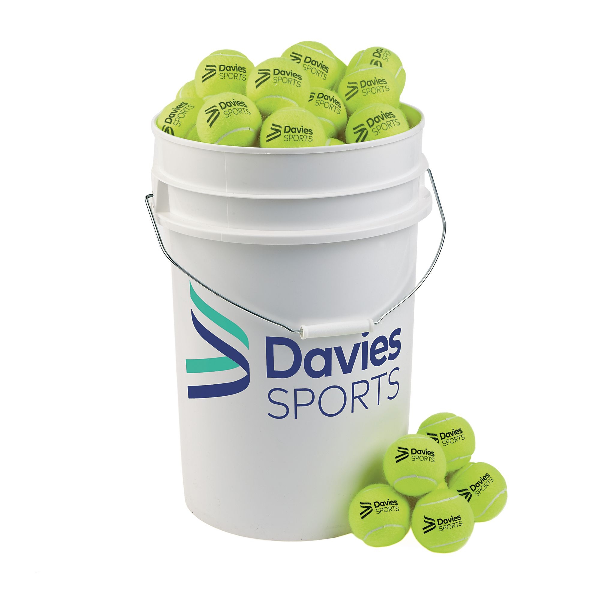 Davies Sports Practice Tennis Balls  - Pack of 96